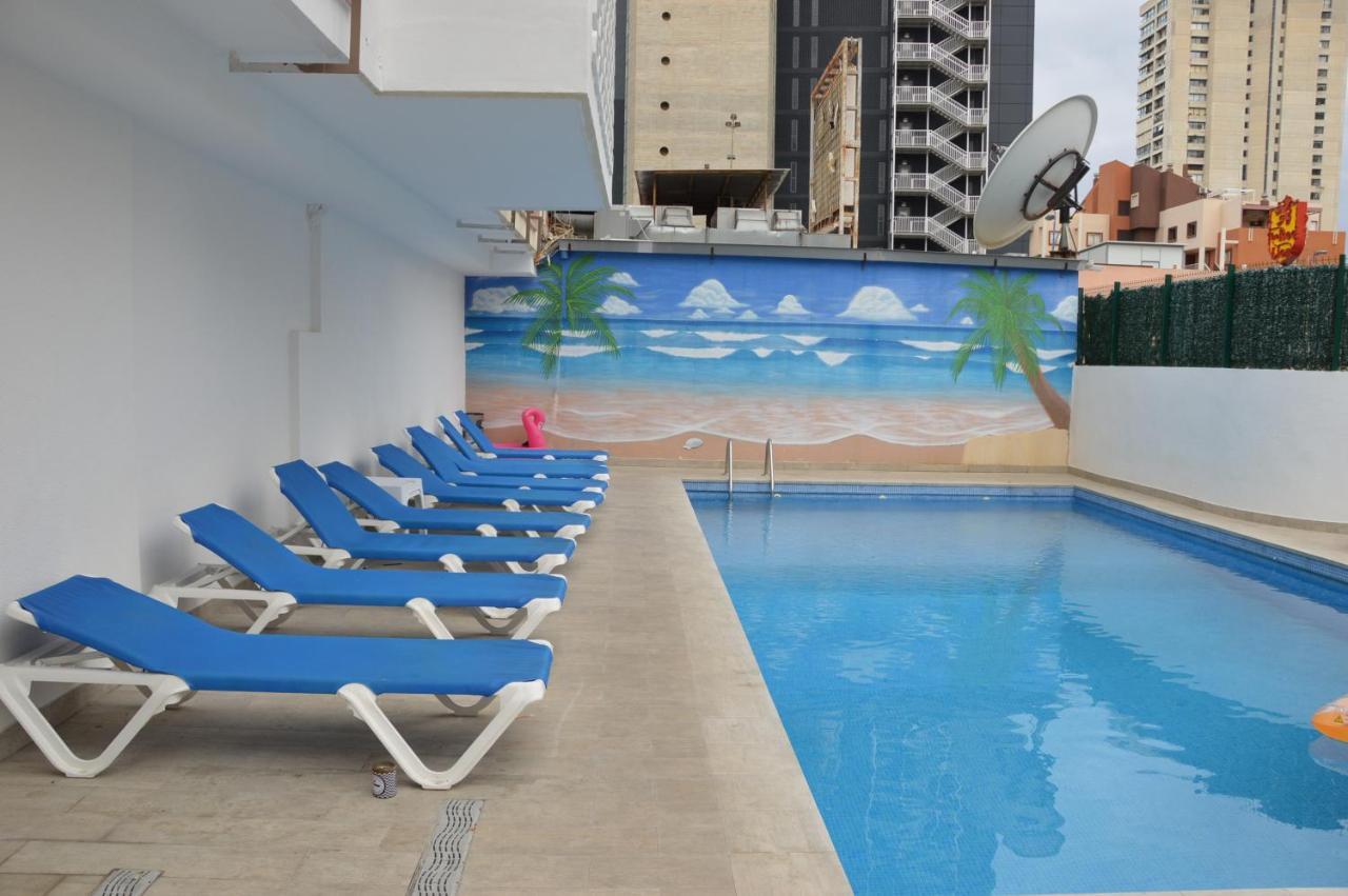 Apts Ara With Pool Benidorm Luaran gambar